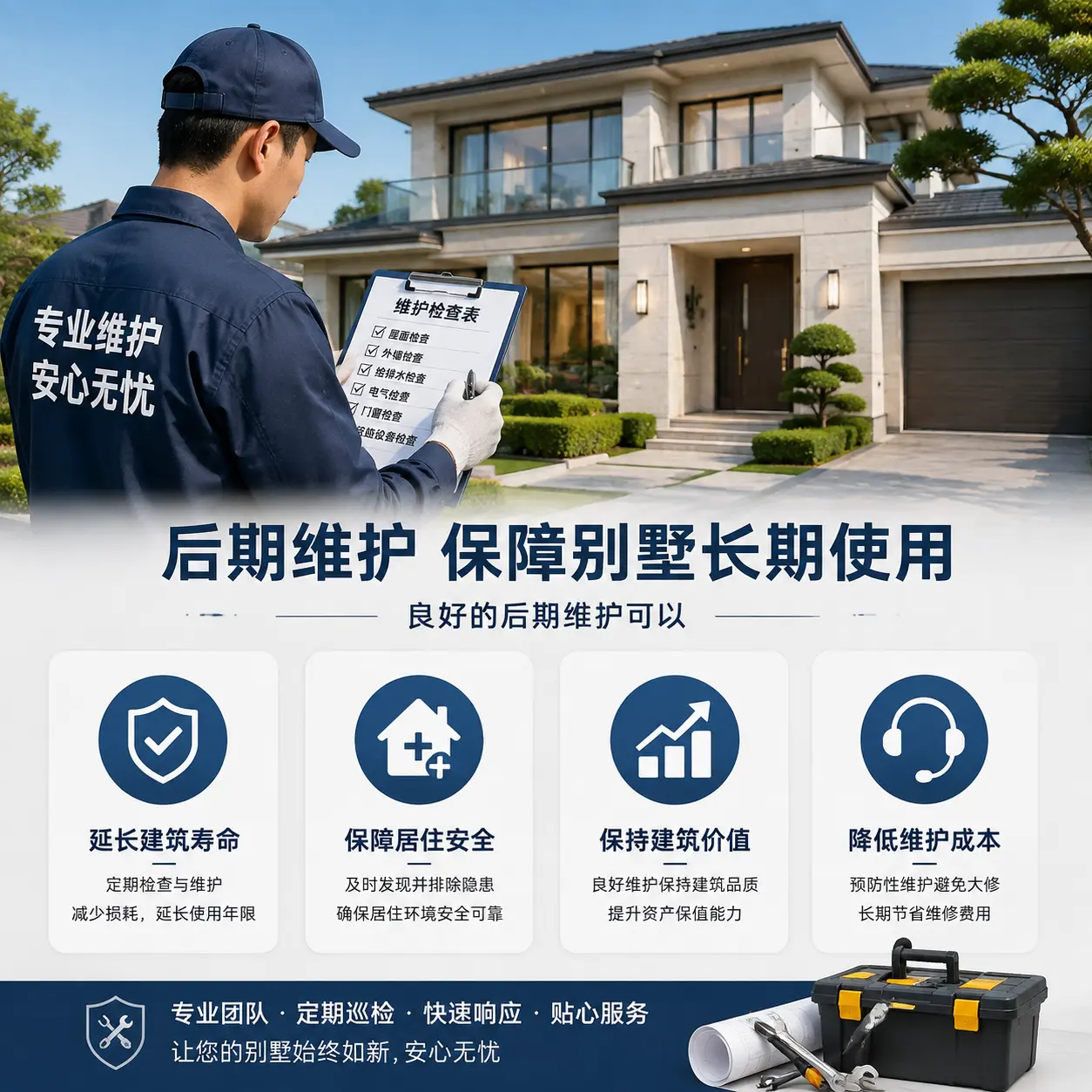 别墅建造公司推荐: 红花岗 施工质量的关键要素