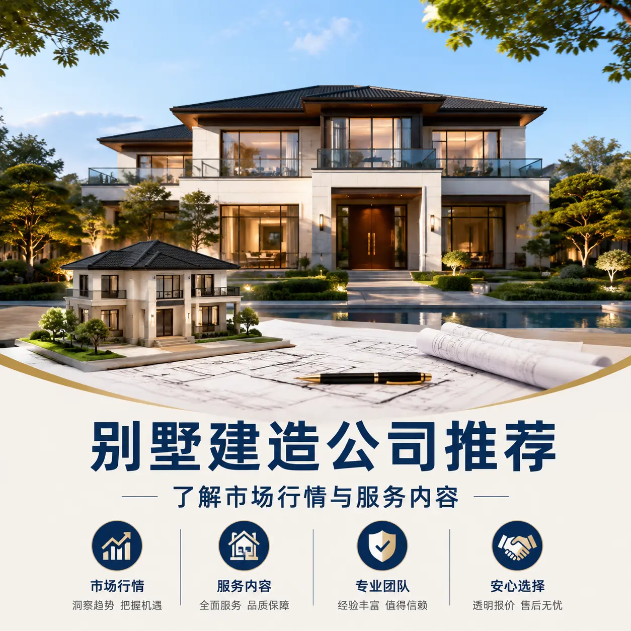 红花岗 别墅建造公司推荐:了解市场行情与服务内容