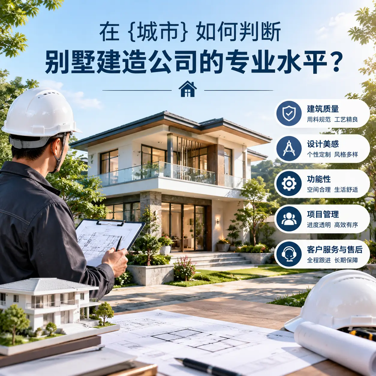 在 红花岗 如何判断别墅建造公司的专业水平?