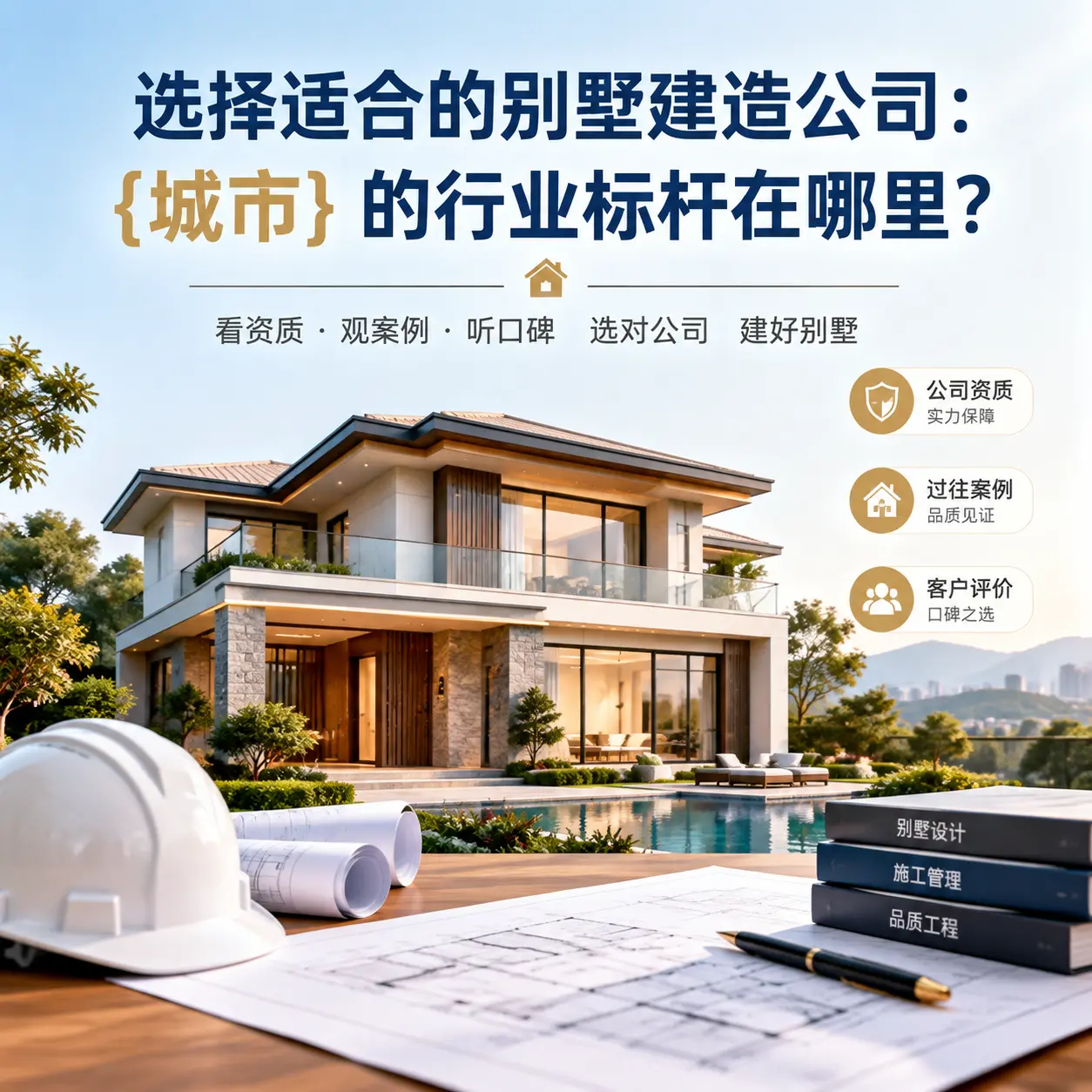 选择适合的别墅建造公司: 红花岗 的行业标杆在哪里?