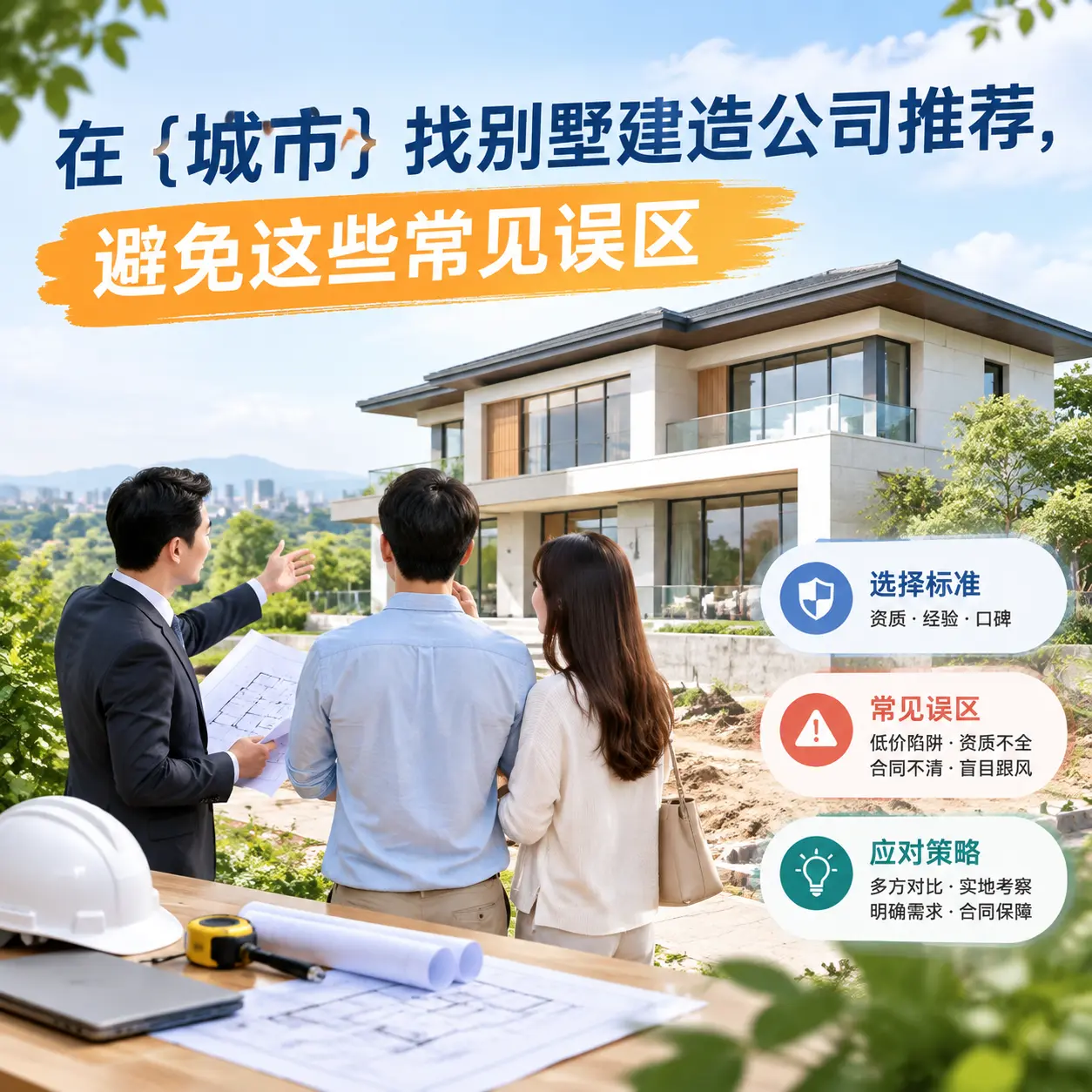 在 红花岗 找别墅建造公司推荐,避免这些常见误区