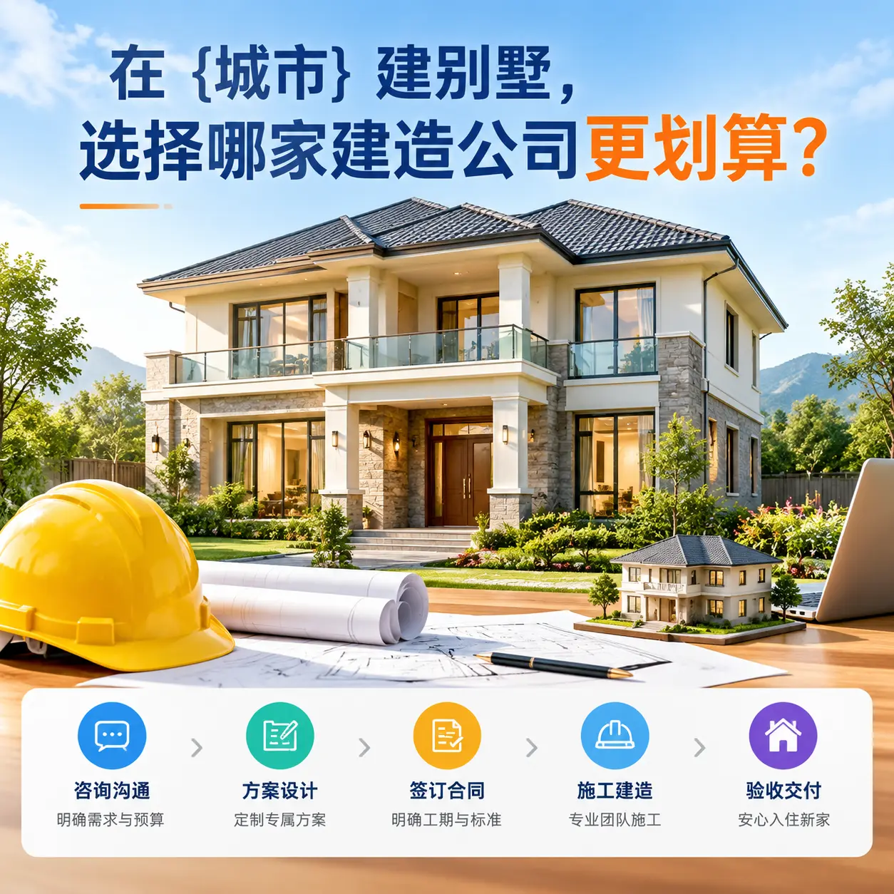 在 红花岗 建别墅，选择哪家建造公司更划算？
