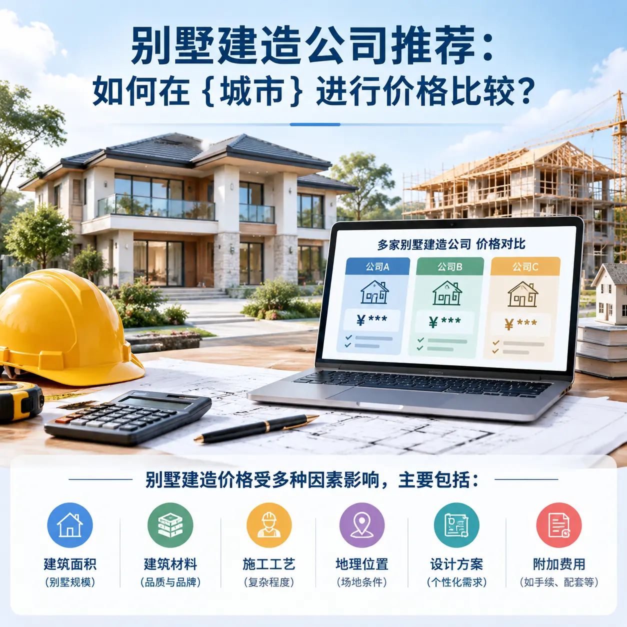 别墅建造公司推荐：如何在 红花岗 进行价格比较？