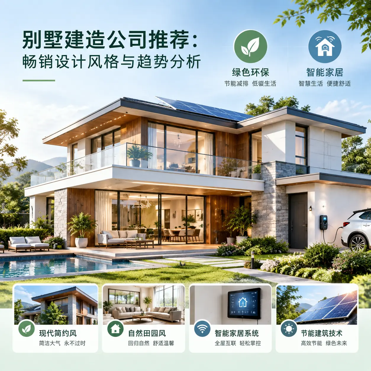 别墅建造公司推荐： 红花岗 畅销设计风格与趋势分析