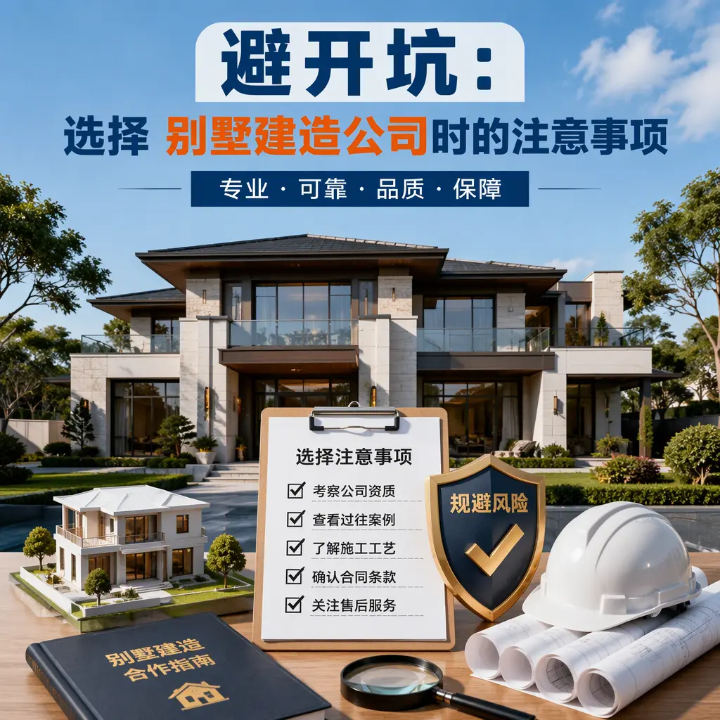 避开坑：选择 红花岗 别墅建造公司时的注意事项