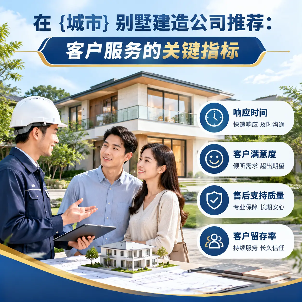 在 红花岗 别墅建造公司推荐：客户服务的关键指标