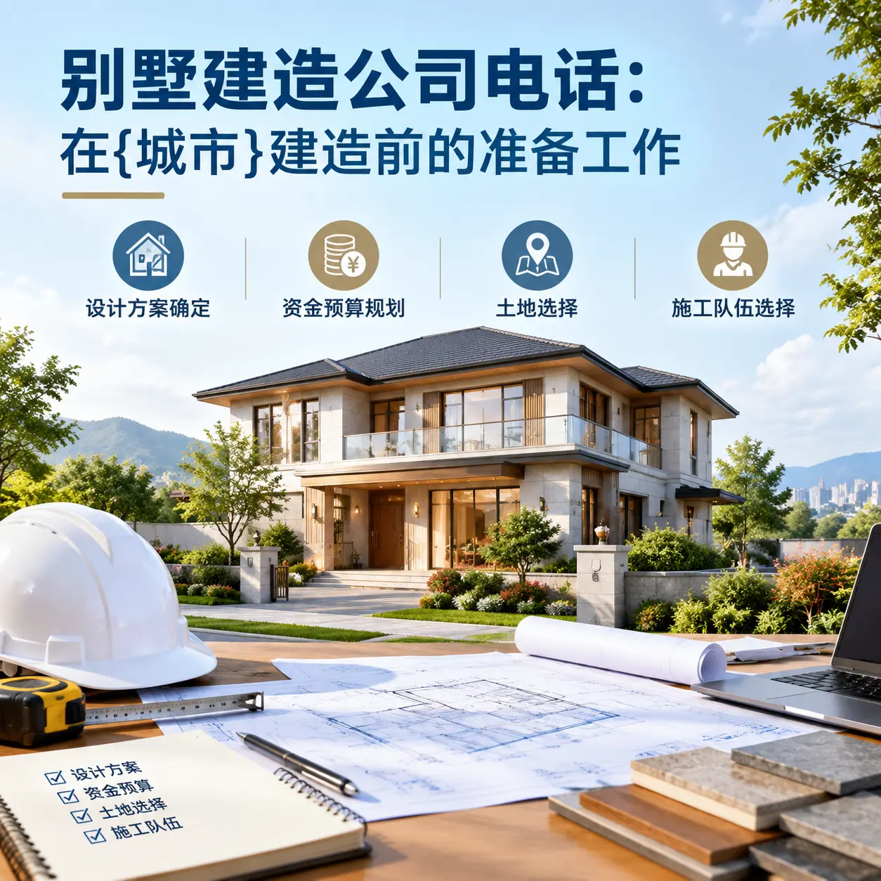 别墅建造公司电话：在红花岗建造前的准备工作