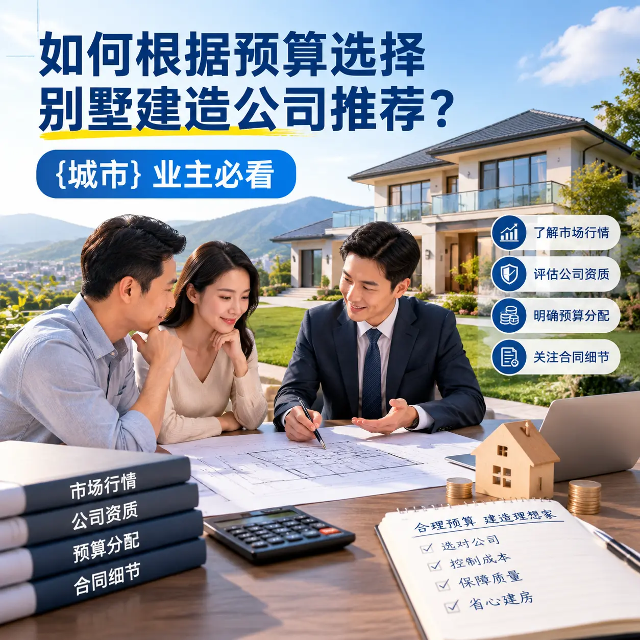 如何根据预算选择别墅建造公司推荐？ 红花岗 业主必看