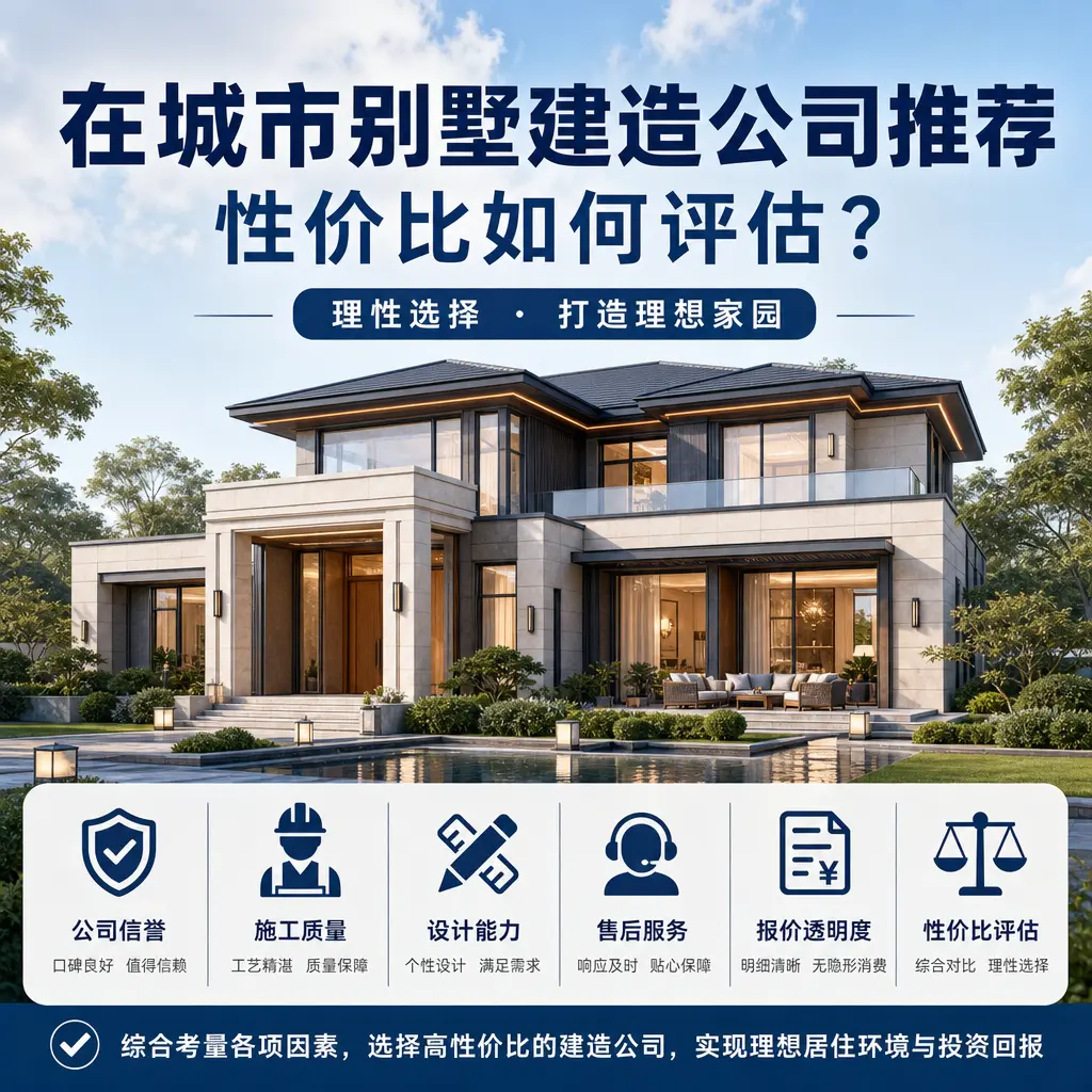 在 红花岗 别墅建造公司推荐,性价比如何评估?