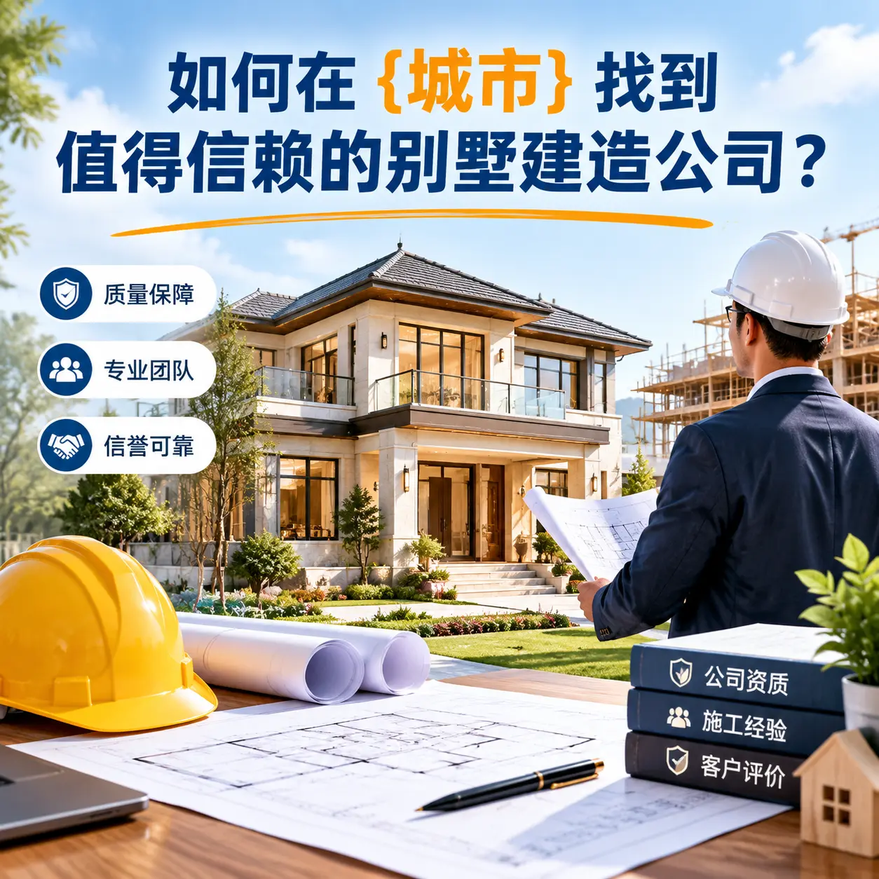如何在 红花岗 找到值得信赖的别墅建造公司？